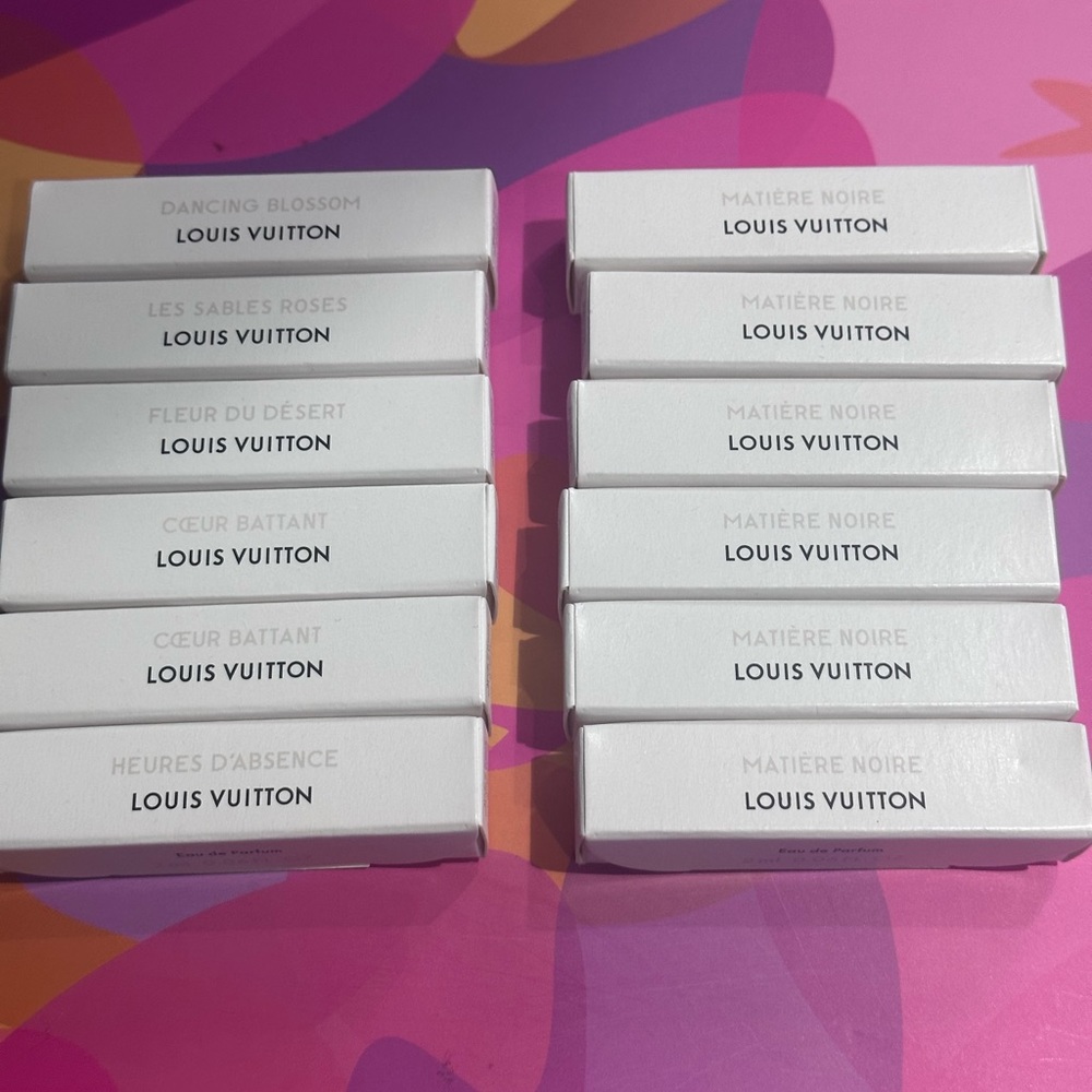 Louis Vuitton perfume samples LV